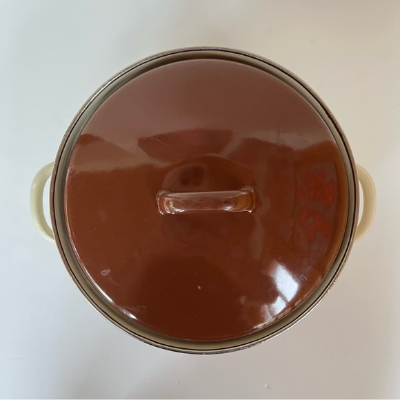 Vintage Retro Floral Enamel Pot - Picture 2 of 10